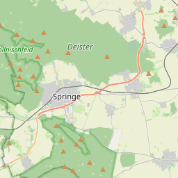 Locatie van Wohnmobilstellplätze Hallenbad Springe