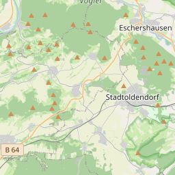 Locatie van Wohnmobilstellplatz Am Forstbach