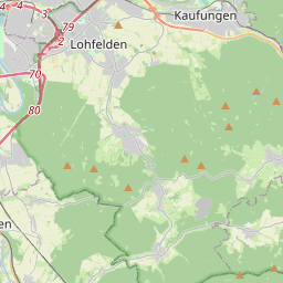 Locatie van Reisemobilstellplatz Kaufungen
