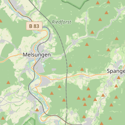 Locatie van Campingplatz Beiseförth