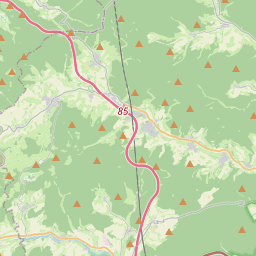 Locatie van Wohnmobilstellplatz Burg Wallenstein