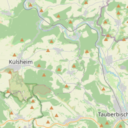Locatie van Reisemobilstellplatz am Frankenbad (Tauberbischofsheim)