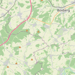Locatie van Ravenstein