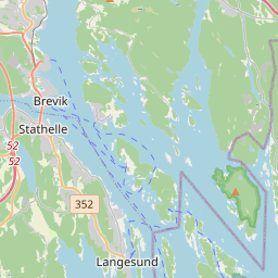 Locatie van Rognstranda Camping