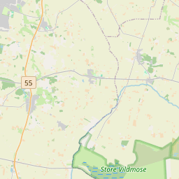 Locatie van Grønhøj Strand Camping