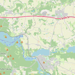 Locatie van Holmens Camping