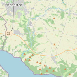 Locatie van Grund Skov Shelter