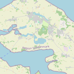 Locatie van Mjelsvig Bådehavn