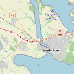 Locatie van Gammelmark Strand Camping