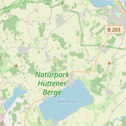 Locatie van Campingplatz Jarck Bistensee