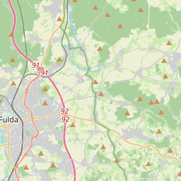 Locatie van Wohnmobilstellplatz Fulda