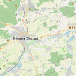 Locatie van Wohnmobilstellplatz Ehingen
