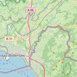 Locatie van Park-Camping Lindau