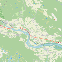 Locatie van Heggerud Gård og Camping