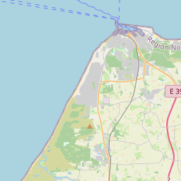 Locatie van Hirtshals Camping
