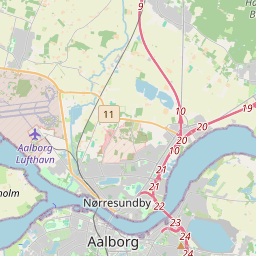 Locatie van Strandparken Camping