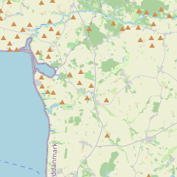 Locatie van Sandager Næs Camping