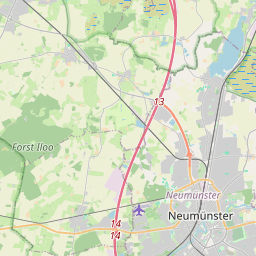 Locatie van Wohnmobilstellplatz Bad am Stadtwald Neumünster