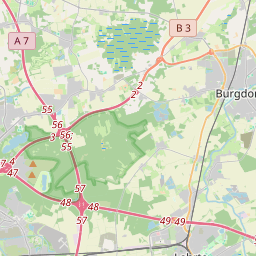 Locatie van Lehrte Wohnmobilstellplatz Schützenplatz