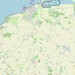 Locatie van First Camp Bogense City - Fyn