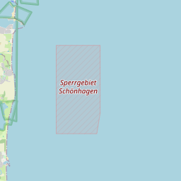 Locatie van Damp Ostseecamping