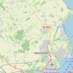 Locatie van Campingplatz Kiel-Falckenstein