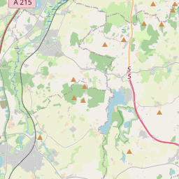 Locatie van Wohnmobilstellplatz Honigsee