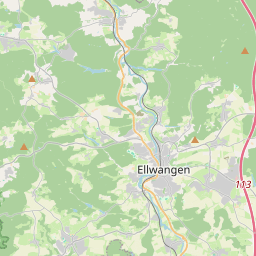 Locatie van Natur & City Camping Ellwangen