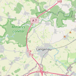 Locatie van Wohnmobilstellplätze Öllingen