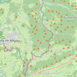Locatie van Waldbad Camping Isny