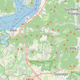 Locatie van Camping del Sole
