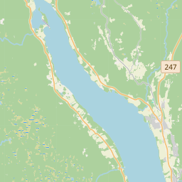 Locatie van Lyngstrand Camping