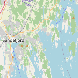 Locatie van Åsnes Camping