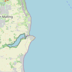 Locatie van Ajstrup Strand Camping