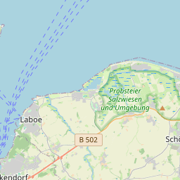 Locatie van Womo SP Laboe