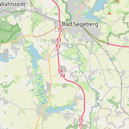 Locatie van Wohnmobilstellplatz Kalkbergblick