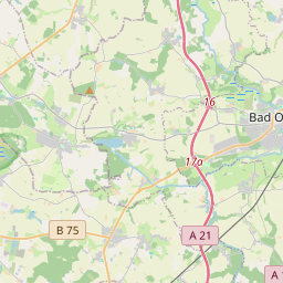 Locatie van Wohnmobilstellplatz Am Bürgerpark