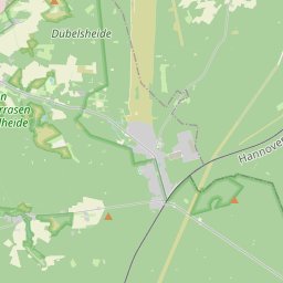 Locatie van Wohnmobilstellplatz Hochwald Unterlüß