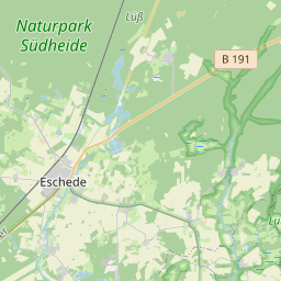 Locatie van Eschede Wohnmobilstellplatz