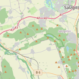 Locatie van Wohnmobilparkplatz Salzgittersee