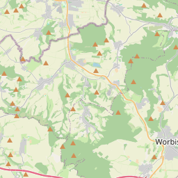 Locatie van Alternativer Bärenpark Worbis Campingplatz