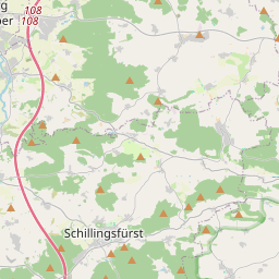 Locatie van Campingplatz Frankenhöhe