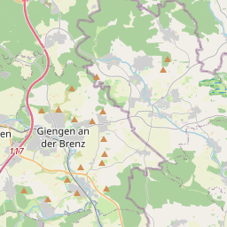 Locatie van Wohnmobilstellplatz Charlottenhöhle