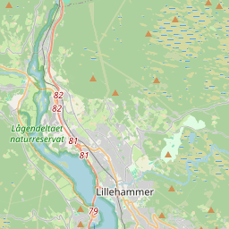 Locatie van Lillehammer Turistsenter