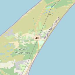 Locatie van Råbjerg Mile Camping