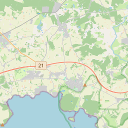 Locatie van Kaløvig Camping