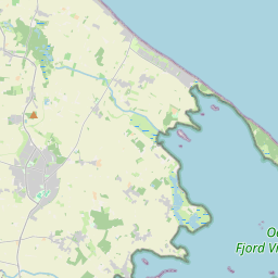 Locatie van First Camp Hasmark Strand Camping