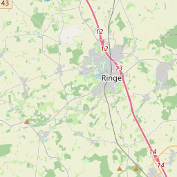 Locatie van Midtfyns Camping