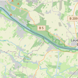 Locatie van Campingplatz Hohes Elbufer