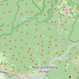 Locatie van Wohnmobilstellplatz Vitamar Bad Lauterberg